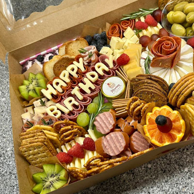 birthday-food-box Birthday Charcuterie Box