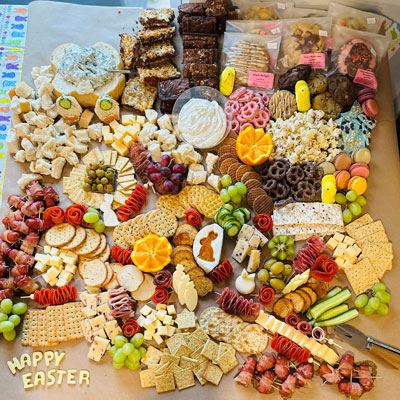 easter-grazing-table Custom Easter Grazing Table